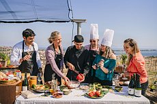 Paella-Kochkurs und Alella-Weinkeller-Tour