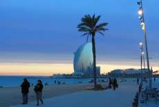 Barceloneta und der Strand