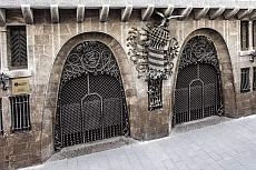 Palau Güell, an early work of the architect Gaudí