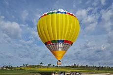 Halbtagesticket für die Heißluftballonfahrt