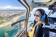 Helicopter, Walking, and Sailing 360º City Tour