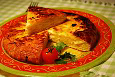 Recipe of tortilla de patatas - omelette with potatoes