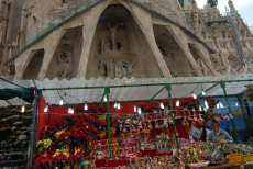 Рождественная ярмарка Саграда Фамилия( Sagrada Familia